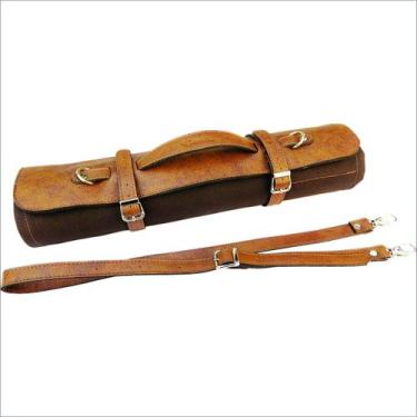 Imagem de Estojo em Lona e Couro com 11 Espaços 12 Polegadas - Carmisini