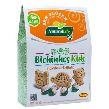 Imagem de BICHINHOS KIDS SABOR BEIJINHO VEGANO S/ GLUTEN KODILAR 80g