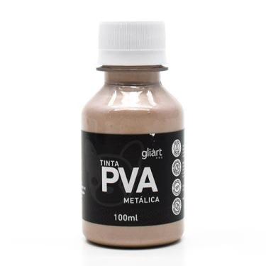 Imagem de Tinta PVA Metálica 100ml - Gliart, GOLD ROSE