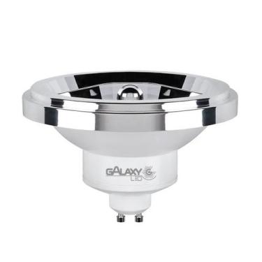 Imagem de Lampada led ar111 dimerizavel 12w 36 graus branco quente 2700k biv gu1