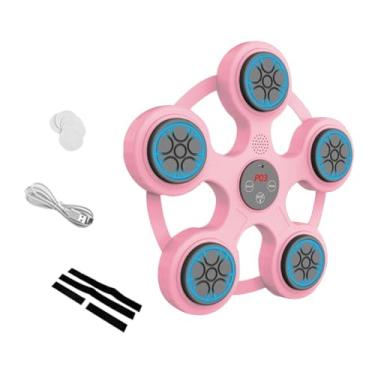 Imagem de Dynwave Máquina de boxe eletrônica, alvo de parede de boxe musical com luz, treinador de boxe inteligente para exercícios de taekwondo, kickboxing, sanda, Sem Luvas