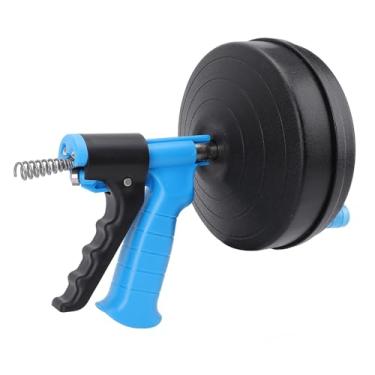 Imagem de Cobra de Encanamento, Kit de Ferramentas para Remoção de Entupimento de Drenagem, Broca de Drenagem para Desbloqueio de Pia, Use Manualmente ou Alimentado para Cozinha, Banheiro