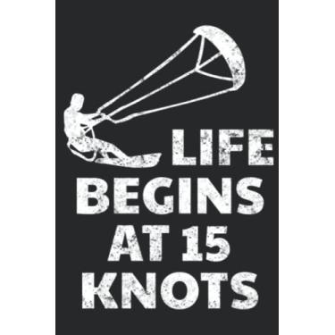 Imagem de Kiteboarding Funny Kitesurfing Gift Kiteboarder Funny: Lined Journal Notebook To Do Schedule, Medium 6x9 Inches, 100 Pages, Printed Cover