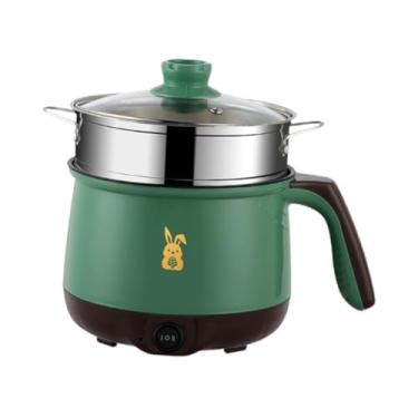 Imagem de Ｂｅｓｇａ Panela Elétrica para Macarrão, Panela Elétrica Multifuncional para Arroz, Frigideira Elétrica para Mingau, Bolinho de Massa, Sopa, aço inoxidável