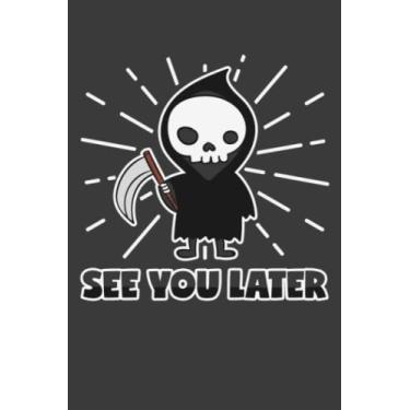 Imagem de Sensenmann: Notizbuch (120 Seiten, 15x23cm, gepunktet) Dotted Bullet Grid Tagebuch Journal