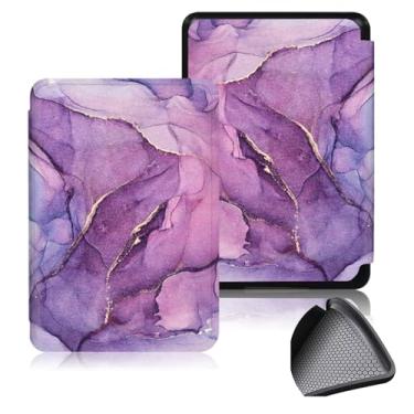 Imagem de GUKSRASO Capa para o Kindle Paperwhite e Kindle Colorsoft Signature Edition (7", 12ª Geração, Release 2024), PU e TPU Soft Traseiro com a Função Automotor/Sleep