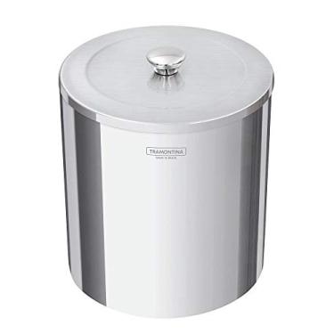 Imagem de Lixeira em Aço Inox com Tampa 5 Litros, Tramontina, Inox
