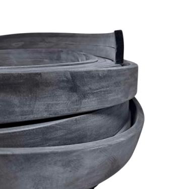 Imagem de Borracha Perfil Esponjoso Vedação 40x10 Mm Macio - 10 Metros Borrachas Londrina