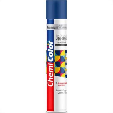 Imagem de Spray Chemicolor Azul Escuro 250Ml/120G. - BASTON CHEMICOLOR