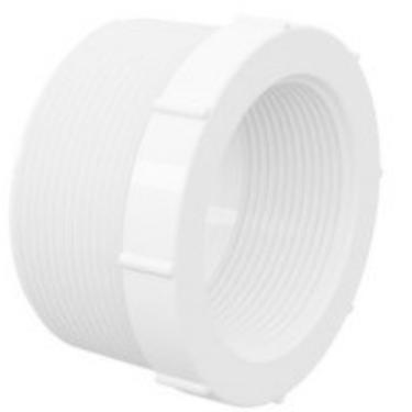 Imagem de Bucha De Redução Pvc Roscável 1.1/4 X 1/2 Polegadas