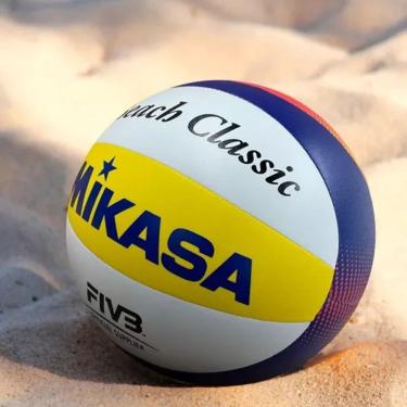 Imagem de Bola de Volei de Praia BV552C Lazer Mikasa