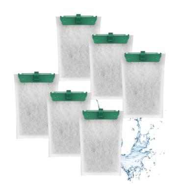 Imagem de hygger Cartuchos de filtro bio-bag HG137-5W para aquário: 6 cartuchos de filtro de substituição para aquário