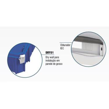 Imagem de Kit Dry Wall para Instalação Parede de Gesso - Brum, Branco