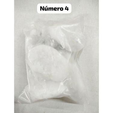 Imagem de ATÉ 5 KG Pedra Branca Ornamental Dolomita TAMANHOS - Granilha N0 N1 N2