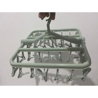 Imagem de Varal Calcinha Meia Cueca Peça Intima com 32 ou 08 Prendedores Reforçado