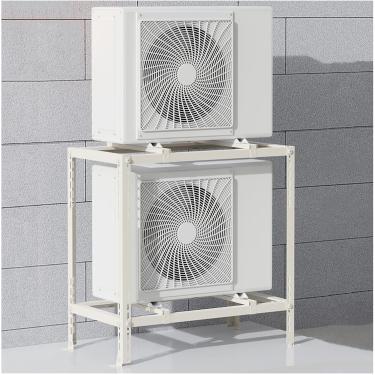 Imagem de Suporte de aterramento para mini ar condicionado split, base de suporte de unidade de condensador HVAC universal, suporte de suporte de equipamento de bomba de calor para serviços pesados, s