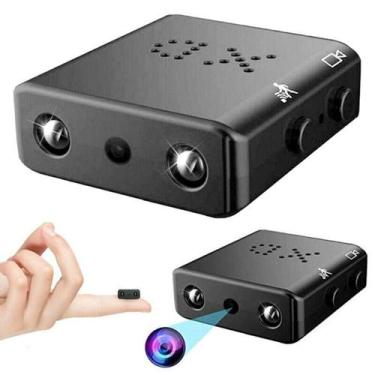Imagem de Mini Câmera Espiã Wireless HD 1080P - Câmera de Segurança Micro com Vi