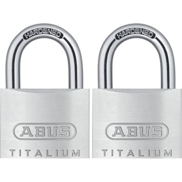 Imagem de Abus Cadeado de titânio 54ti/40 mm Twinpack