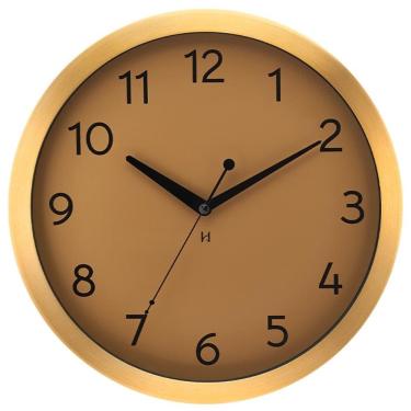 Imagem de Relógio De Parede Herweg Ref: 6735-029 Alumínio Dourado