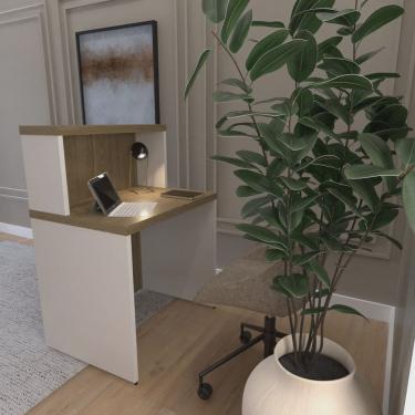 Imagem de Balcão de Atendimento para Recepção - Pequeno 80cm de Largura