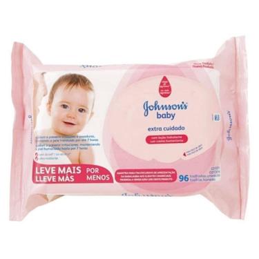 Imagem de Lenço Umedecido Johnson's Baby Extra Cuidado 96 Unidades
