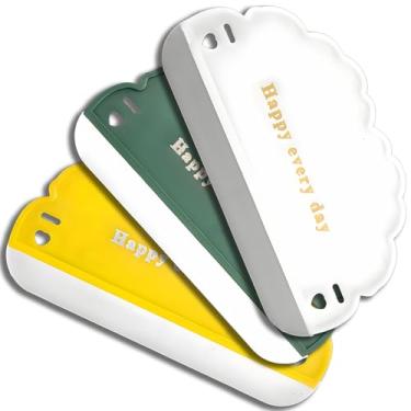 Imagem de Raspador de limpeza de porta de vidro para banheiro com gancho para pendurar, mini rodo de bancada de cozinha, raspador de limpador de água para ferramentas de limpeza de azulejos de pia (nuvem 3