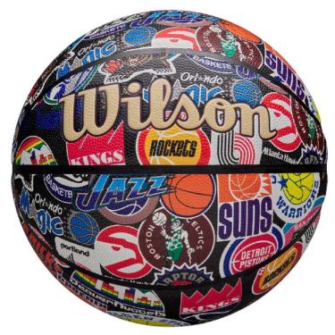 Imagem de Bola De Basquete Wilson Nba All Team Retro 7