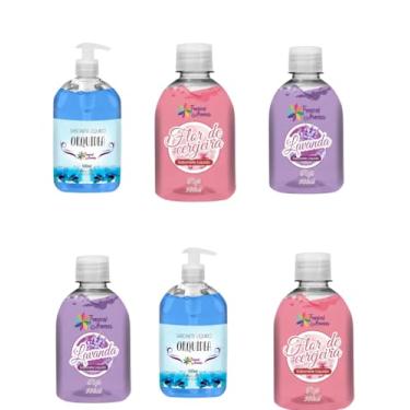 Imagem de Tropical Aromas Kit Sabonete Líquido, 6 Unidades, 500ml