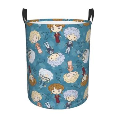Imagem de Cesto de lavanderia dourado para meninas, mercadoria, dobrável, impermeável, cesto de roupas, balde de roupas, organizador de brinquedos para banheiro, quarto, grande, 62,8 litros