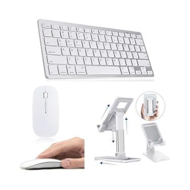 Imagem de BDNET, Teclado E Mouse Bluetooth + Suporte Para tablet Pro 12.9 M2