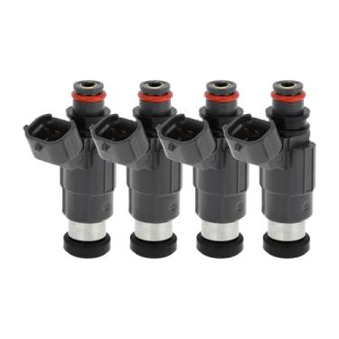 Imagem de TUCKBOLD Injetor de combustível para Mitsubishi Mirage DE 1.5 97-02 Flow Match No.CDH166/INP-730/MD319790/15710-66D00 Bocal de combustível cinza 4 peças automotivas