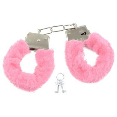 Imagem de Algemas em Metal Com Pelúcia YOUVIBE, Rosa
