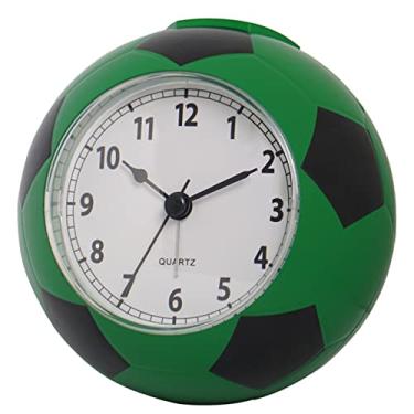 Imagem de Despertador quarto bola de futebol despertador, despertador alto e compacto para quarto, relógio de mesa de estudante, despertador digital fácil de definir para crianças relógio de mesa relógio de