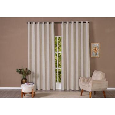 Imagem de Cortina Blackout em Tecido Premium 200 x 170 Corta Luz Bloqueia 100 EN