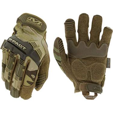 Imagem de Mechanix Wear: Luvas táticas com ajuste seguro M-Pact, luvas de segurança compatíveis com tela sensível ao toque para homens, luvas de trabalho com proteção contra impactos e absorção de vibração