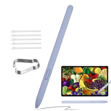 Imagem de SLAUNT Caneta S de substituição compatível com Samsung Galaxy Tab S10 + Galaxy Tab S10 Ultra S Pen Stylus Galaxy Tab S 10+ s com ponta grátis (azul)