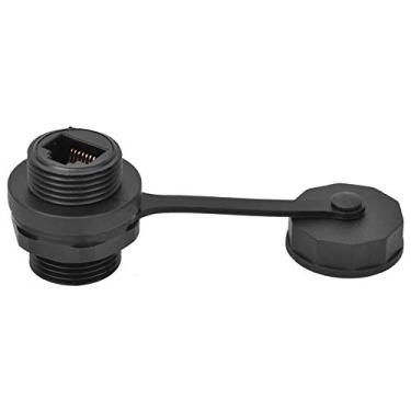 Imagem de IP67 Impermeável RJ45 Fêmea Conector CAT5/6 Cabo de Rede Soquete Conector, Seguro e Confiável, Fácil de Instalar Com IP67 Impermeável RJ45 Conector para 3C Digital, Eletrônica