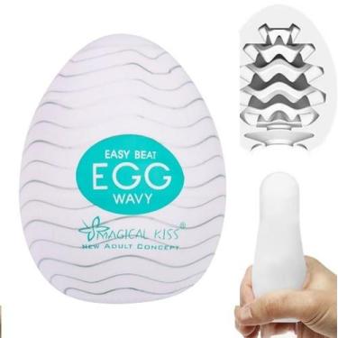 Imagem de Masturbador Masculino Egg Wavy Ovinho Diversas Texturas - Magical Kiss