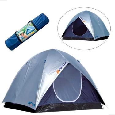 Imagem de Barraca Luna Grande Para 5 Pessoas Acampamento Camping Fácil de Montar