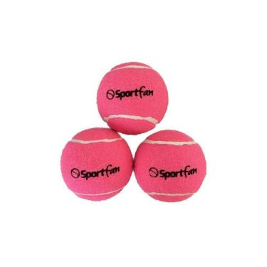 Imagem de Bola de Beach Tennis Sportfan Stage 2 - Pack 3 Unidades