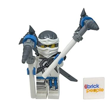Imagem de LEGO Ninjago Secrets of The Forbidden Spinjitzu: Zane Minifig with Weapons