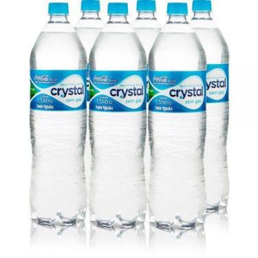Imagem de ÁGUA 1,5l s/gás Cristal c/06 unid - COCA COLA 
