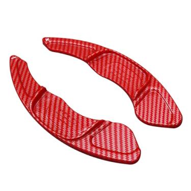 Imagem de HIBEYO Extensão de pá de volante de plástico ABS adequada para Volkswagen Golf MK7 GTI MK7 Scirocco Jetta GLI/R-Line Lamando GTS Bora GTI Passat Variant R-Line Teramont X T-Roc Tiguan L-Pattern