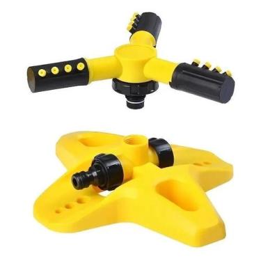 Imagem de Esguicho Giratório Irrigador Base Jardim Regulador Pressão - Kf Import