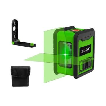 Imagem de Medidor De Nível a Laser Verde HILDA 2 Linhas Cruzadas Autonivelantes 
