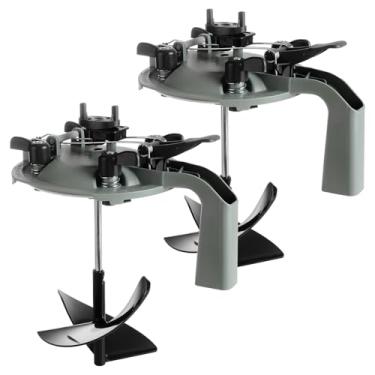 Imagem de EATHEATY Bico de lata de tinta - Tamanho 4L/1 galão - Tampa de tinta mate de mistura com vedação à prova de vazamento - Agitador universal de tintas com cabo de pistola para agitar, armazenar e