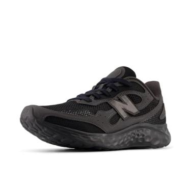 Imagem de New Balance Tênis masculino Fresh Foam Arishi V4 Tira Lux, Preto/Cimento Preto/Cimento Preto, 42