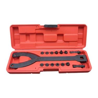 Imagem de Mqetly Chave de Cilindro Ajustável, Suporte de Polia de Embreagem de Ventilador Ajustável, Chave Extratora de Polia de Eixo de Comando de Alta Resistência Pa