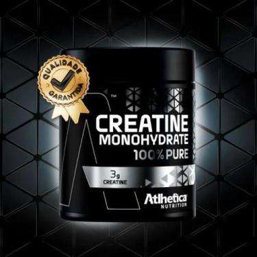 Imagem de Creatine Atlhetica Nutrition Monohydrate 100% Pure 300g, 1 unidade, 30