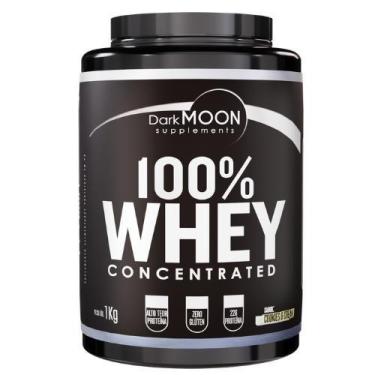 Imagem de 100% Whey Protein Sabor Cookies & Cream Pote 1Kg - Darkmoon - Dark Moo